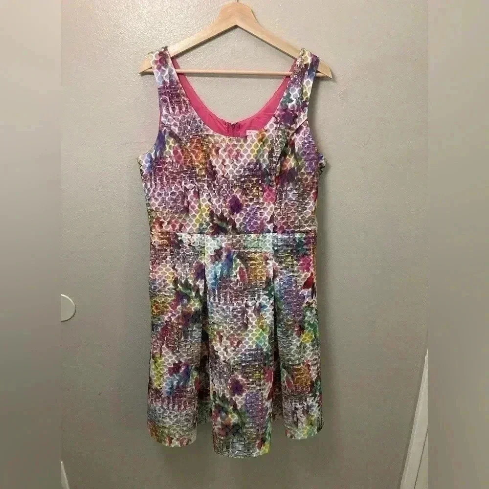 New York & company colorful‎ dress